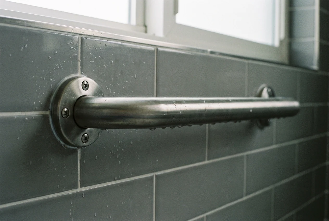 Barre d'appui douche