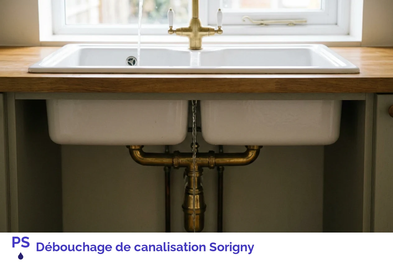 Débouchage de canalisation à Sorigny