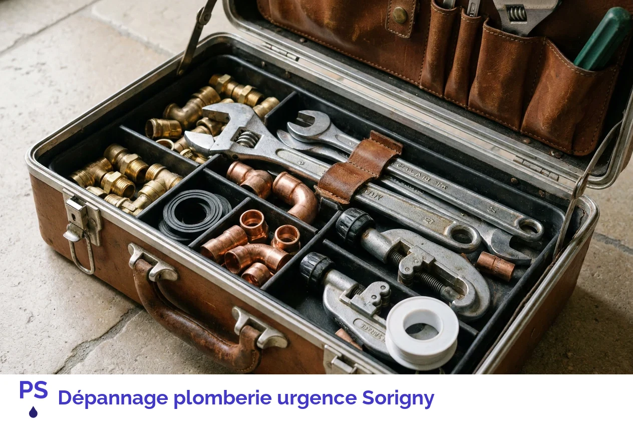Dépannage plomberie urgence à Sorigny