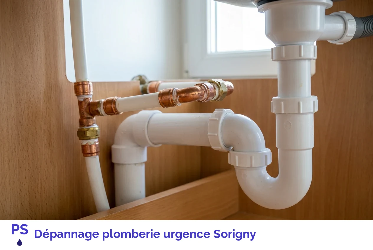 Dépannage plomberie urgence à Sorigny