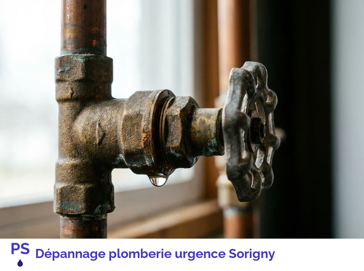 Dépannage plomberie urgence à Sorigny