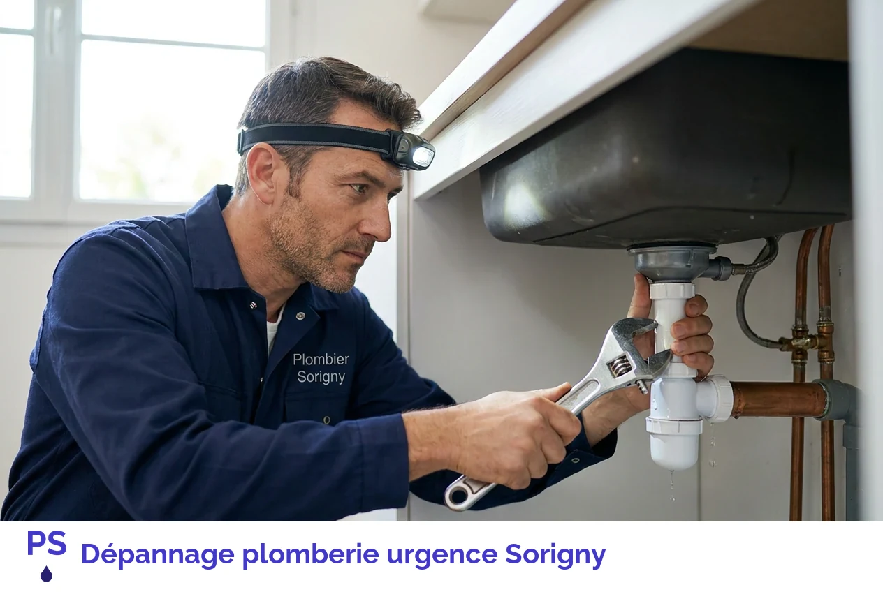Dépannage plomberie urgence à Sorigny