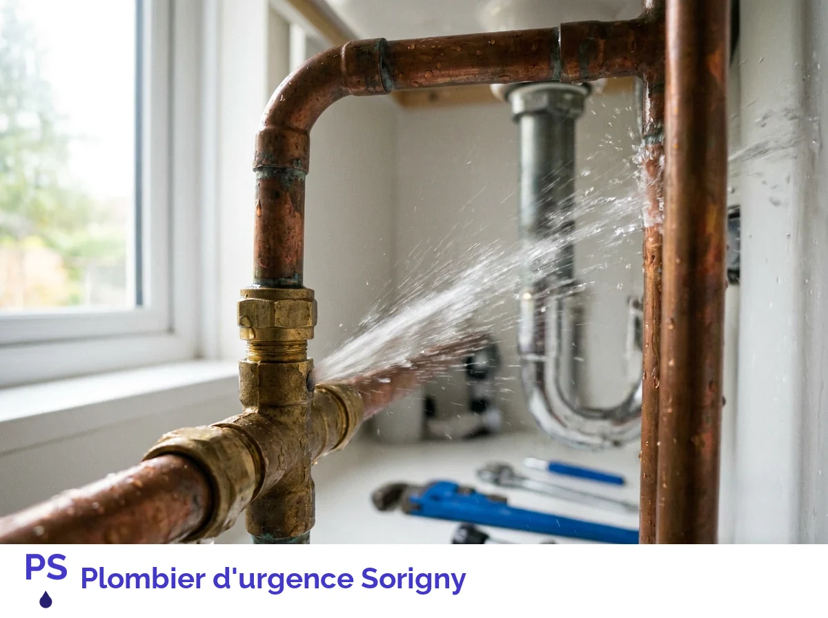Plombier d'urgence à Sorigny