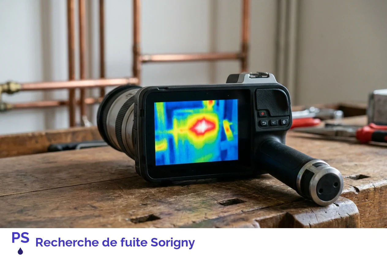 Recherche de fuite à Sorigny