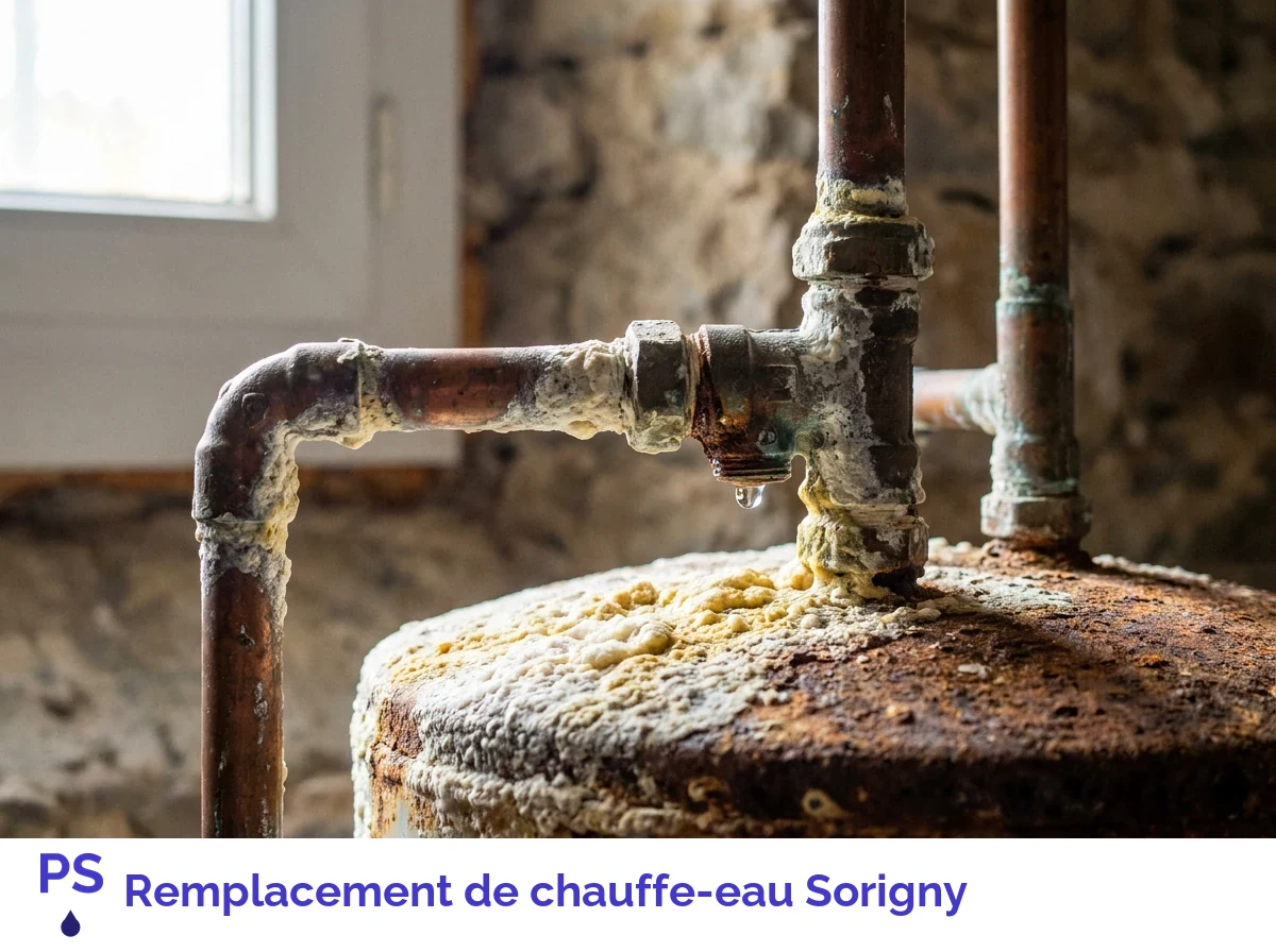Remplacement de chauffe-eau à Sorigny