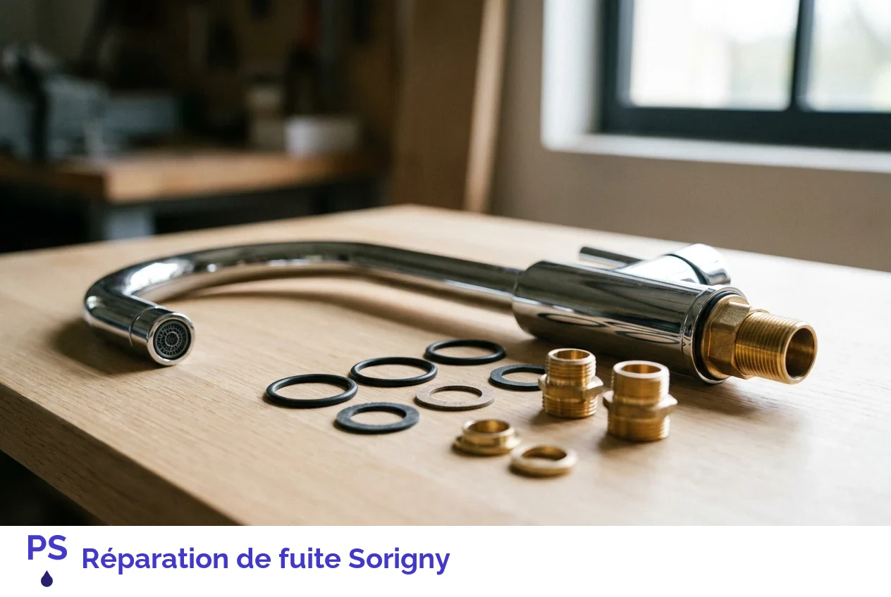 Réparation de fuite à Sorigny