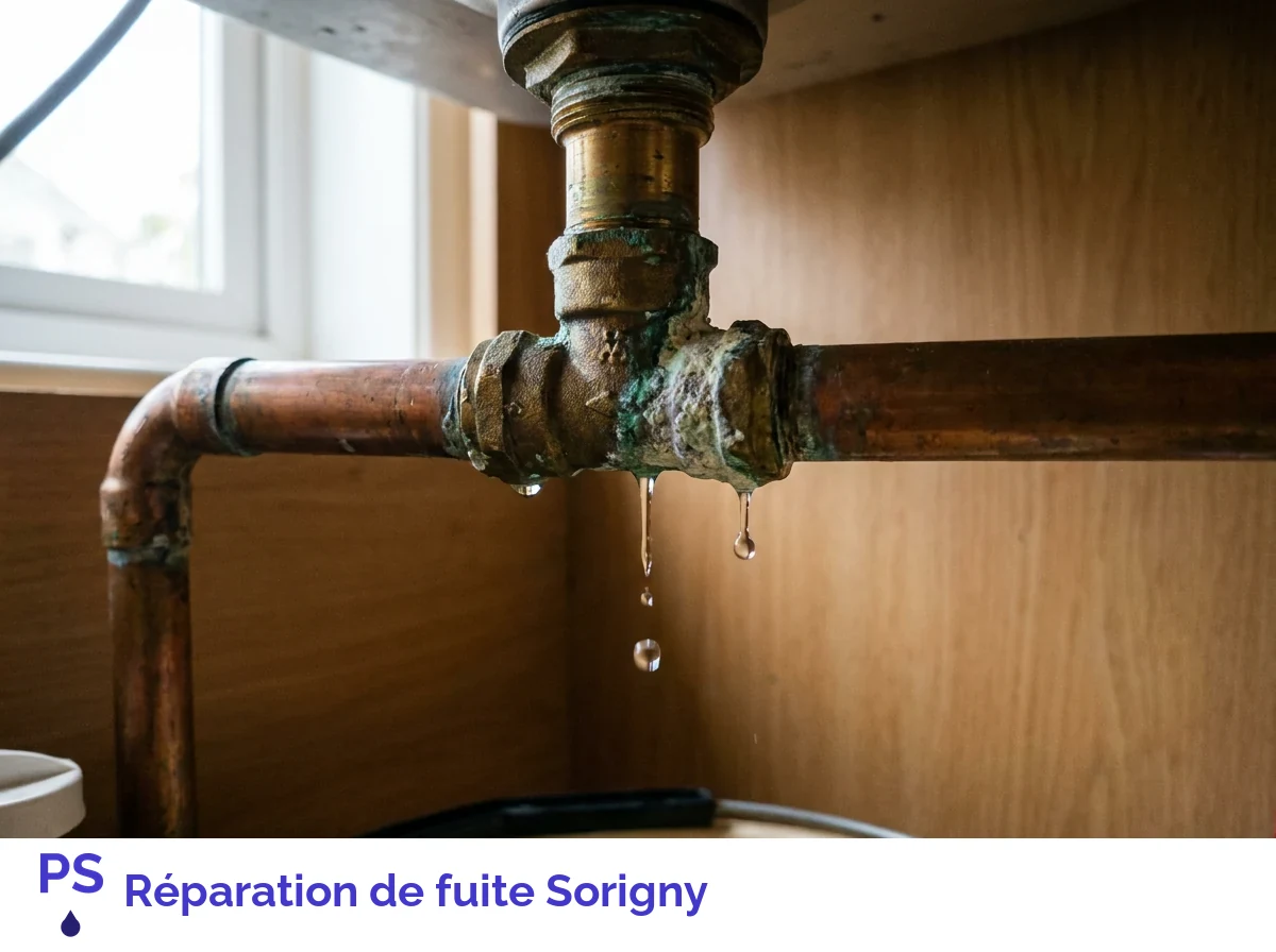 Réparation de fuite à Sorigny