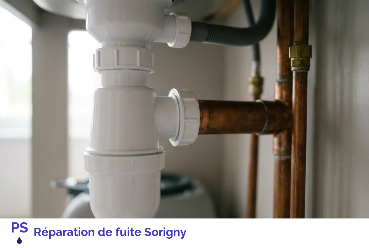 Réparation de fuite à Sorigny