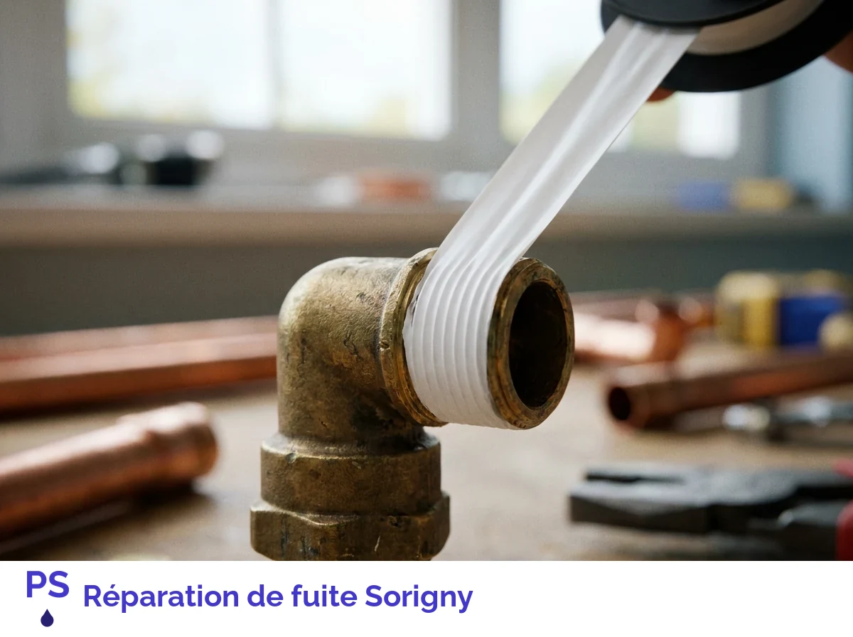 Réparation de fuite à Sorigny