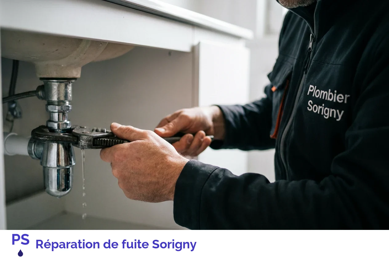 Réparation de fuite à Sorigny